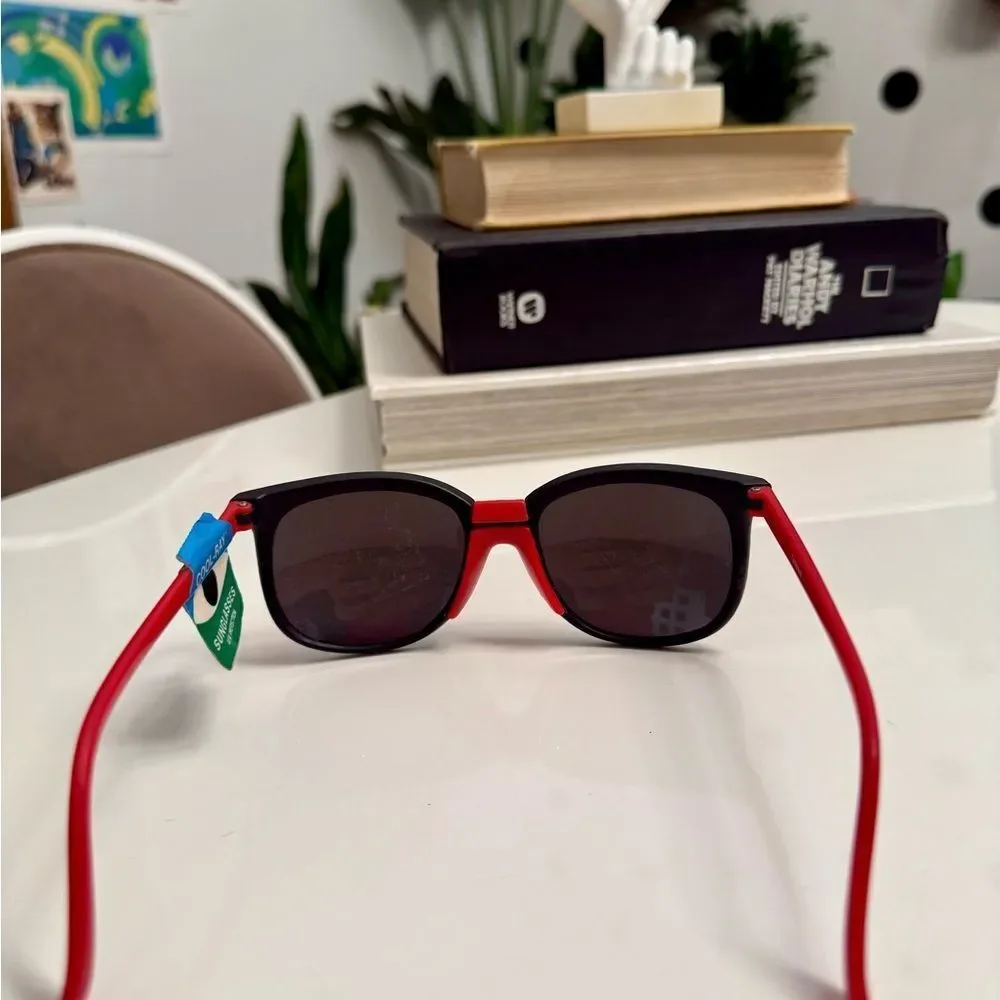 Rad True Vintage 1980s Deadstock Red Gradient Unisex Lens Sunglasses
